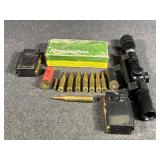 Gun Scope and Ammo