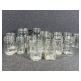 Assorted Glass Jars