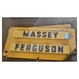 Massey Ferguson Metal Signs (2)