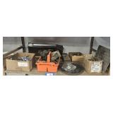 Castors, Caulk Gun, Bolts, Diamond Plate,Hose