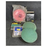 Tack Rags Sanding Discs, Muslin 6in Buffing Pad