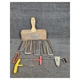 T Handled Hex keys, L shaped Hex Keys