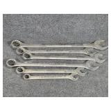 6 Craftsman Large Combination Wrenches