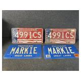 Older Licenses Plates