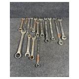 Standard Combination Wrenches Various Sizes