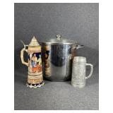 Stainless Steel Stock Pot with Steins
