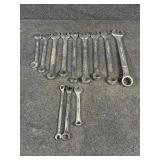 12 Combination Wreches Assorted Sizes