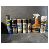 11 Cans Of Spray Paint, RainX, Grout Cleaner