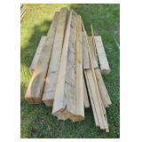 Rough cut Cedar Boards