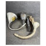 Galvanized Utility Funnel, 2PC Plastic Funnel