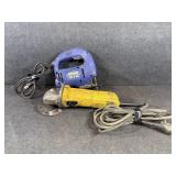 DeWalt Angle Grinder, Benchtop Jig Saw