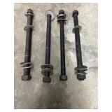 1 1/8"x 20"  Large Threaded Rods