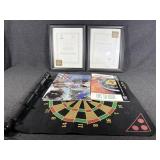 Picture Frames, Dart Cloth and More