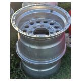16x10 Aluminum Wheels (2)