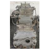 Weiand Hi-Rise Intake With Holley Carbs