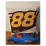 Race Car Blanket, Race Car Pillow