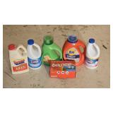 Laundry Supplies (Partial Bottles)