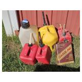 Small Gas Cans, Diesel Can, White Can