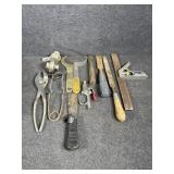 Air Blow Gun, Wood Chisel, Combination Square