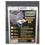 Taylor Aluminum Battery Box