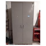 Gray Metal Cabinet