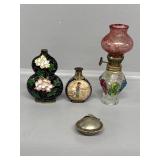 Chinese Snuff Bottle, Chinese cloisonnï¿½ enamel