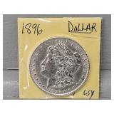1896 Morgan Silver Dollar
