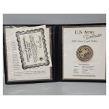 U.S. Army Tribute 2001 Silver Eagle Dollar