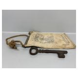 Pueblo Sanitary Water Bag ,Large Cast Iron