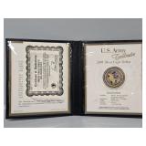U.S. Army Tribute 2001 Silver Eagle Dollar