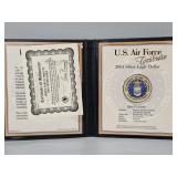 U.S. Air Force Tribute 2001 Silver Eagle Dollar