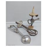 Egg Beater - Hand Mixer, Melon Baller,