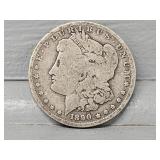 1890 Morgan Silver Dollar