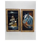 Velvet Pantings picture Frames
