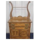 Oak Wooden Wash Stand
