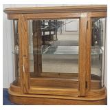 Oak Curio Cabinet