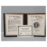 U.S. Air Force Tribute 2001 Silver Eagle Dollar