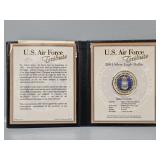 U.S. Air Force Tribute 2001 Silver Eagle Dollar