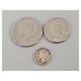 Liberty Half Dollars, Susan B Anthony Dollar,