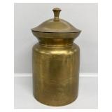 Brass Storage Jar