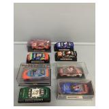 Assorted NASCAR collectibles.