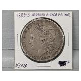 1883 Morgan Silver Dollar
