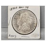 1879 Morgan Silver Dollar