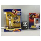 NASCAR Dale Earnhardt Figure, car & trading cards