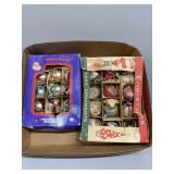 Vintage Christmas tree ornaments