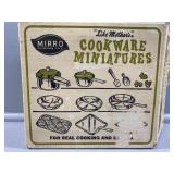 Mirror Alum- cookware miniatures 1950ï¿½s