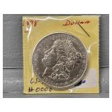 1878 Morgan Silver Dollar