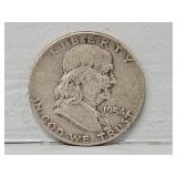 1954 Benjamin Franklin Half Dollar