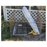 Open Top Animal Pen, Dust Pan