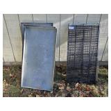 Animal Pen Small Panels, Animal Crate Trays